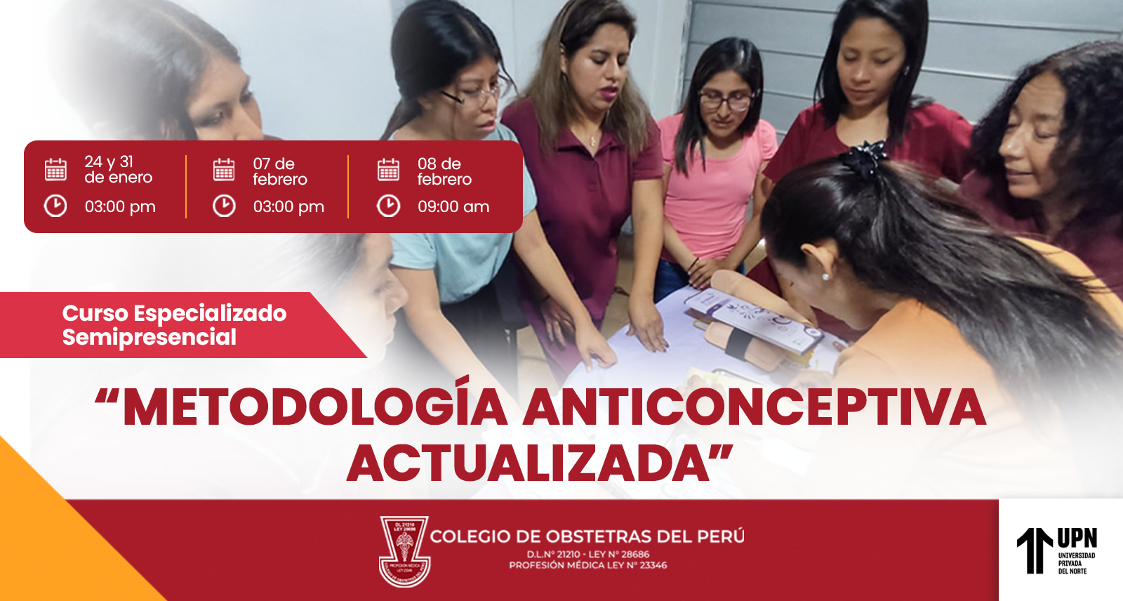 Curso Especializado Semipresencial “Metodología Anticonceptiva Actualizada”