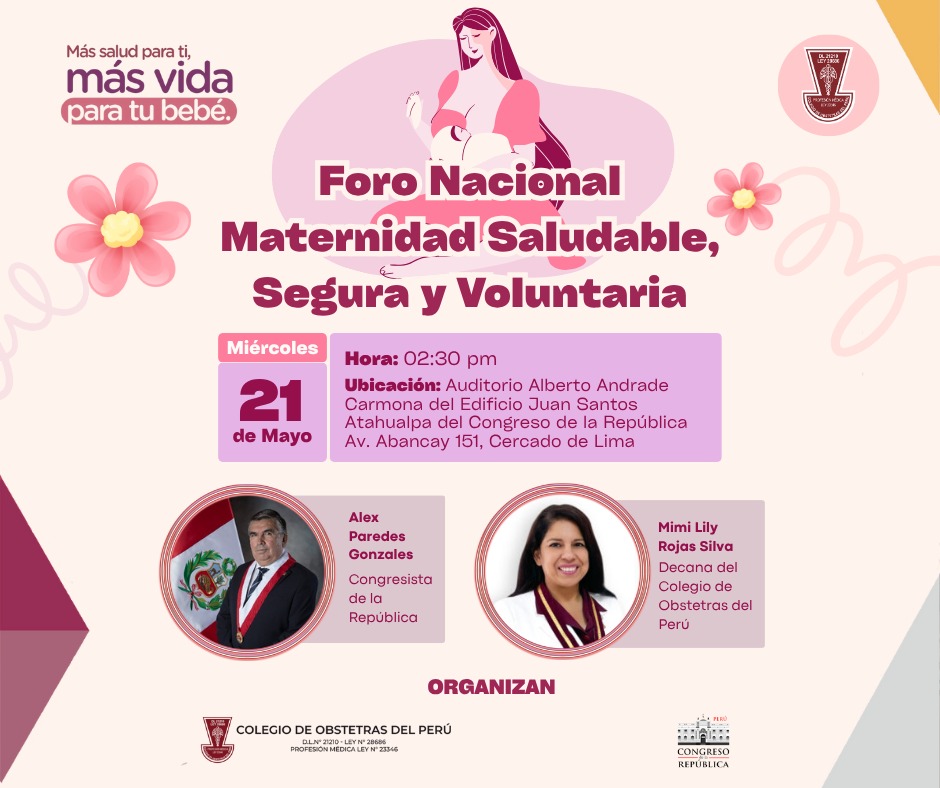 Maternidad saludable, segura y voluntaria