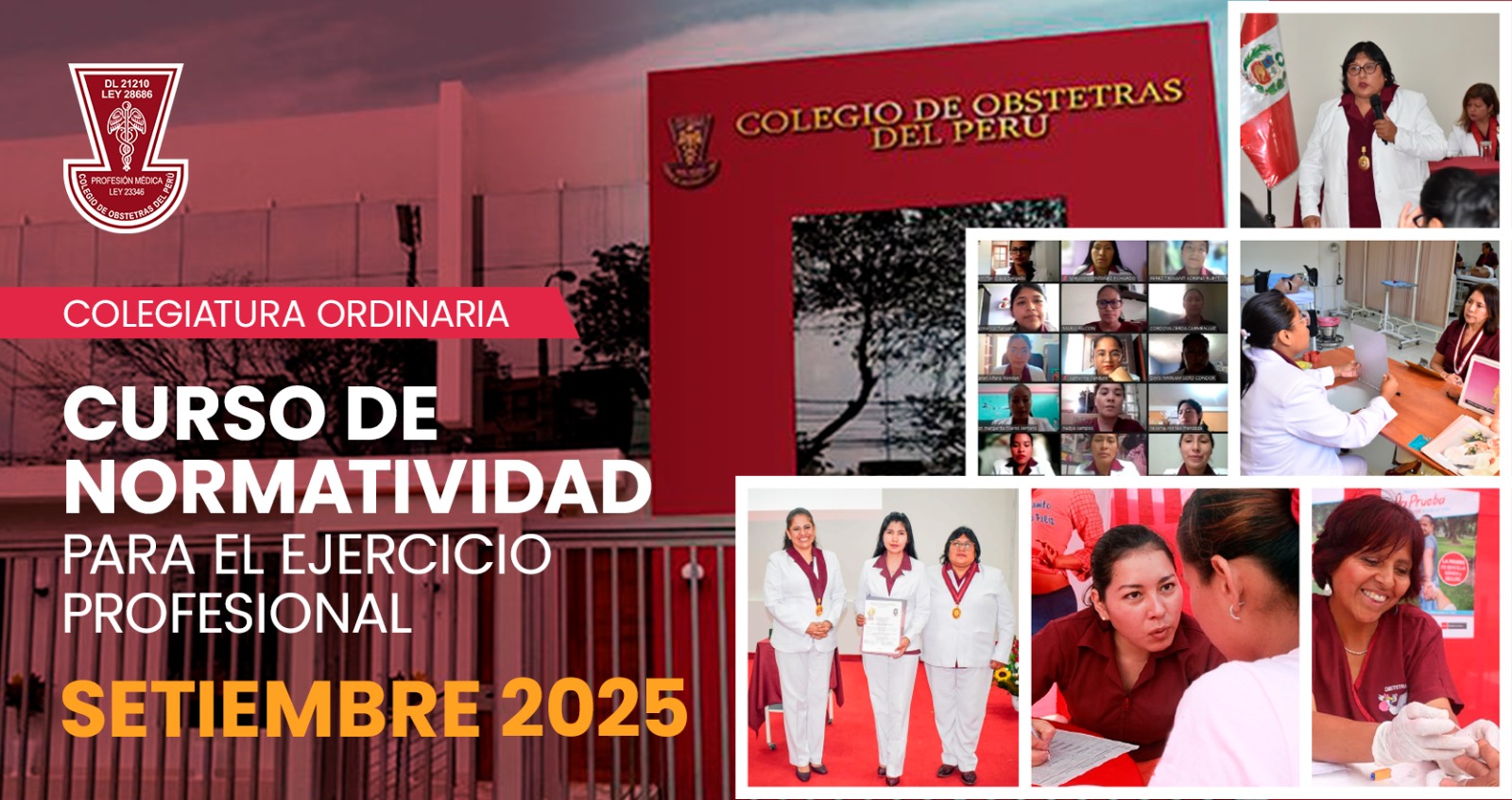 CURSO NORMATIVIDAD PARA EL EJERCICIO PROFESIONAL PROCESO SETIEMBRE 2025