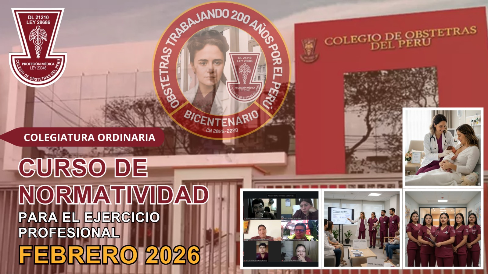 CURSO NORMATIVIDAD PARA EL EJERCICIO PROFESIONAL FEBRERO 2026